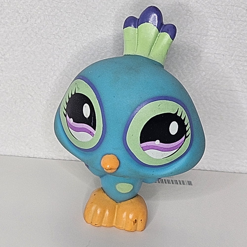 Authentic Littlest Pet Shop LPS Video Game Friends Peacock # 869